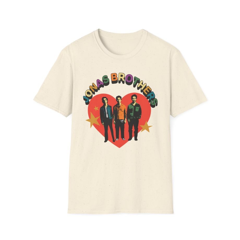 Jonas Brothers HEART Unisex Softstyle T-Shirt