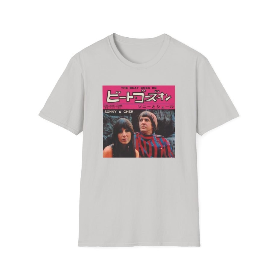Sonny & Cher the Beat Goes on Japan Unisex Softstyle T-Shirt