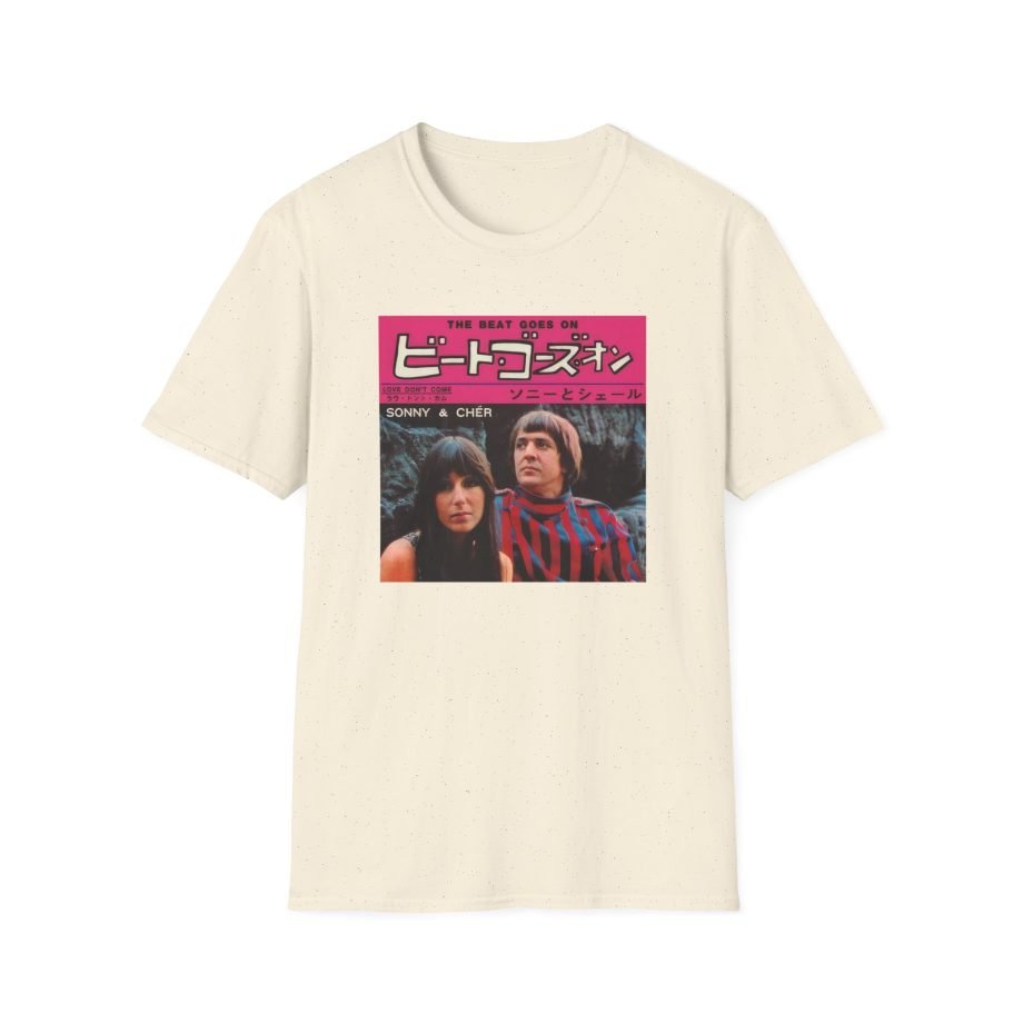 Sonny & Cher the Beat Goes on Japan Unisex Softstyle T-Shirt