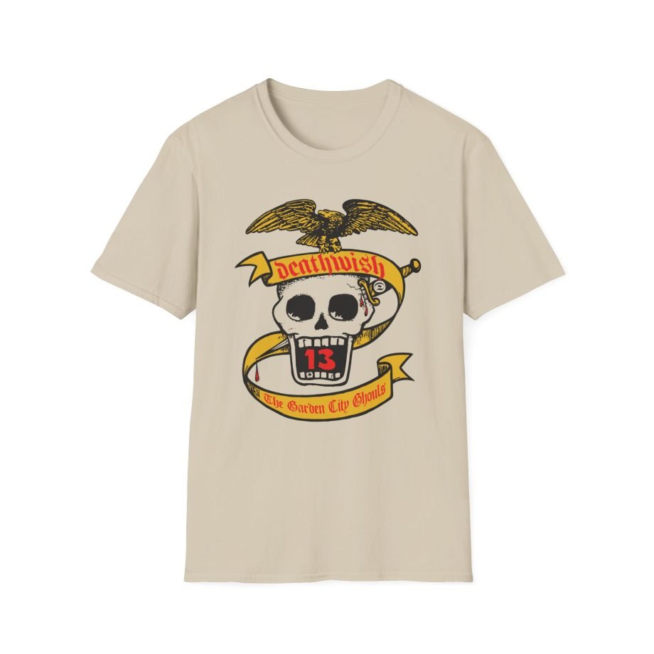 Deathwish the Garden City Ghouls unisex softstyle t-shirt
