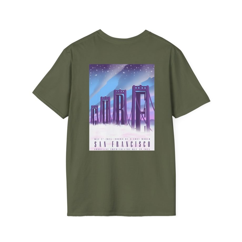 The Cure San Francisco Night 1 Event Unisex Softstyle T-Shirt