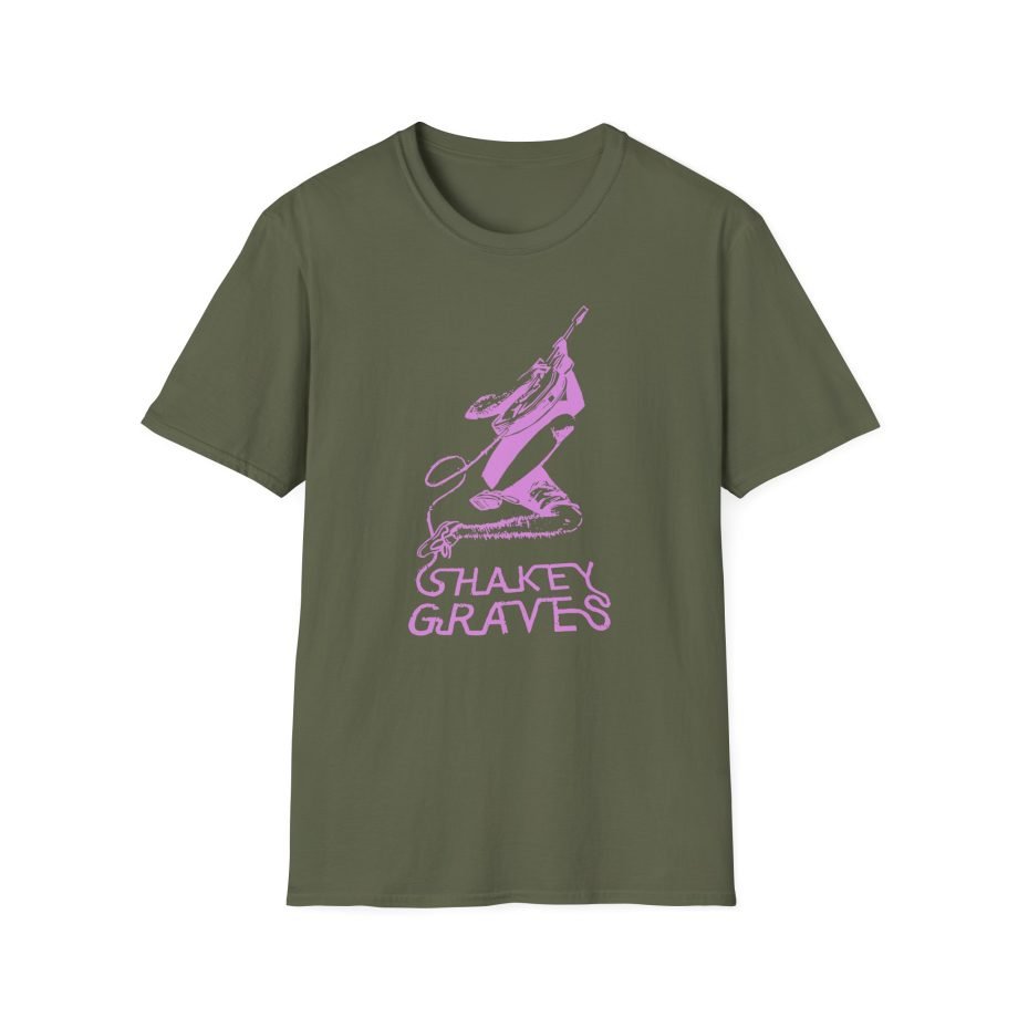 Shakey Graves Triple Skull Unisex Softstyle T-Shirt