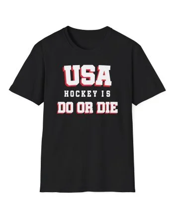 Spittin Chiclets Usa Do or Die Unisex Softstyle T-Shirt