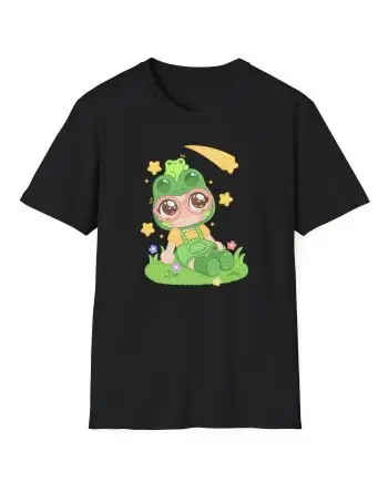 Froggy Crossing Shooting Star Unisex Softstyle T-Shirt