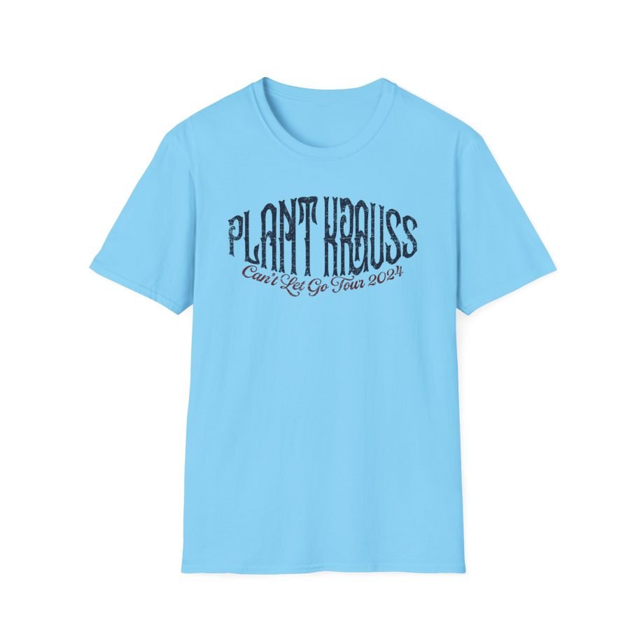 Robert Plant Inflated Type Unisex Softstyle T-Shirt