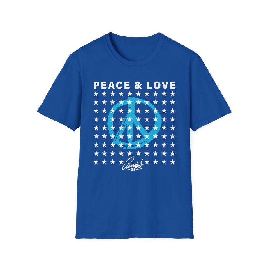 Ringo Starr Peace & Love Stars Unisex Softstyle T-Shirt