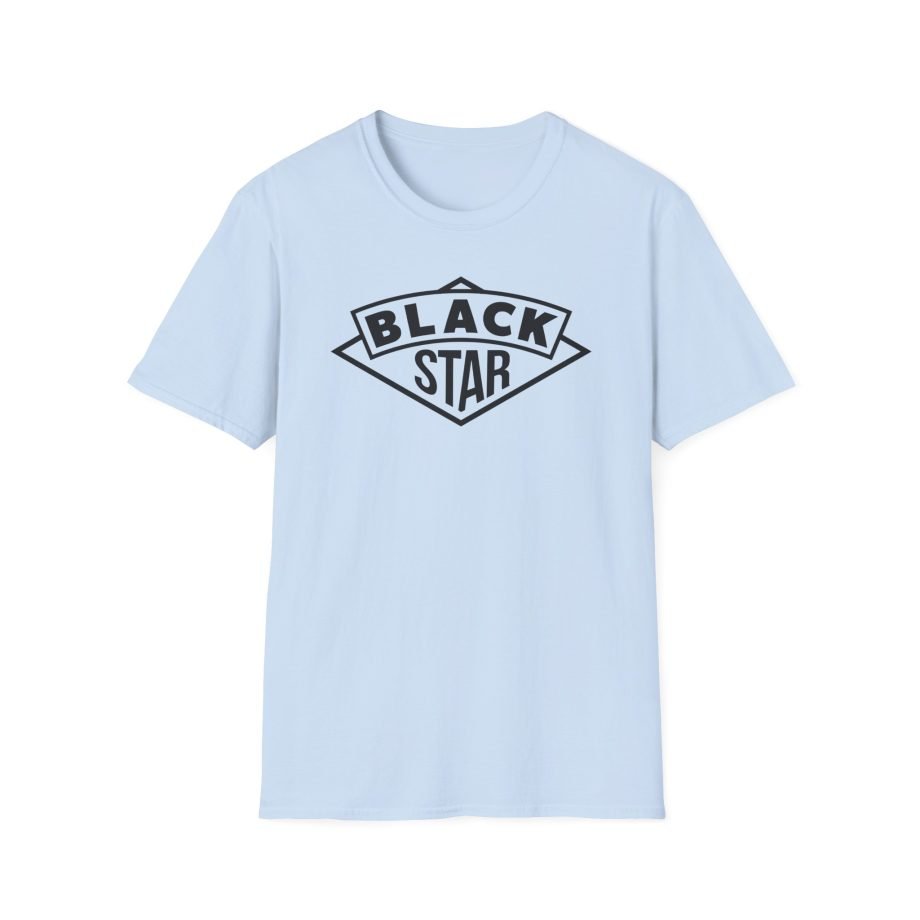 Black Star Icon Unisex Softstyle T-Shirt