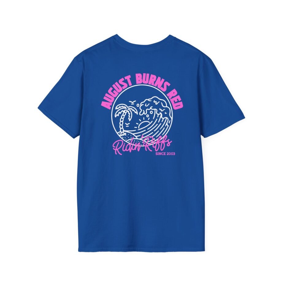 August Burns Red Riff Riders Teal Unisex Softstyle T-Shirt