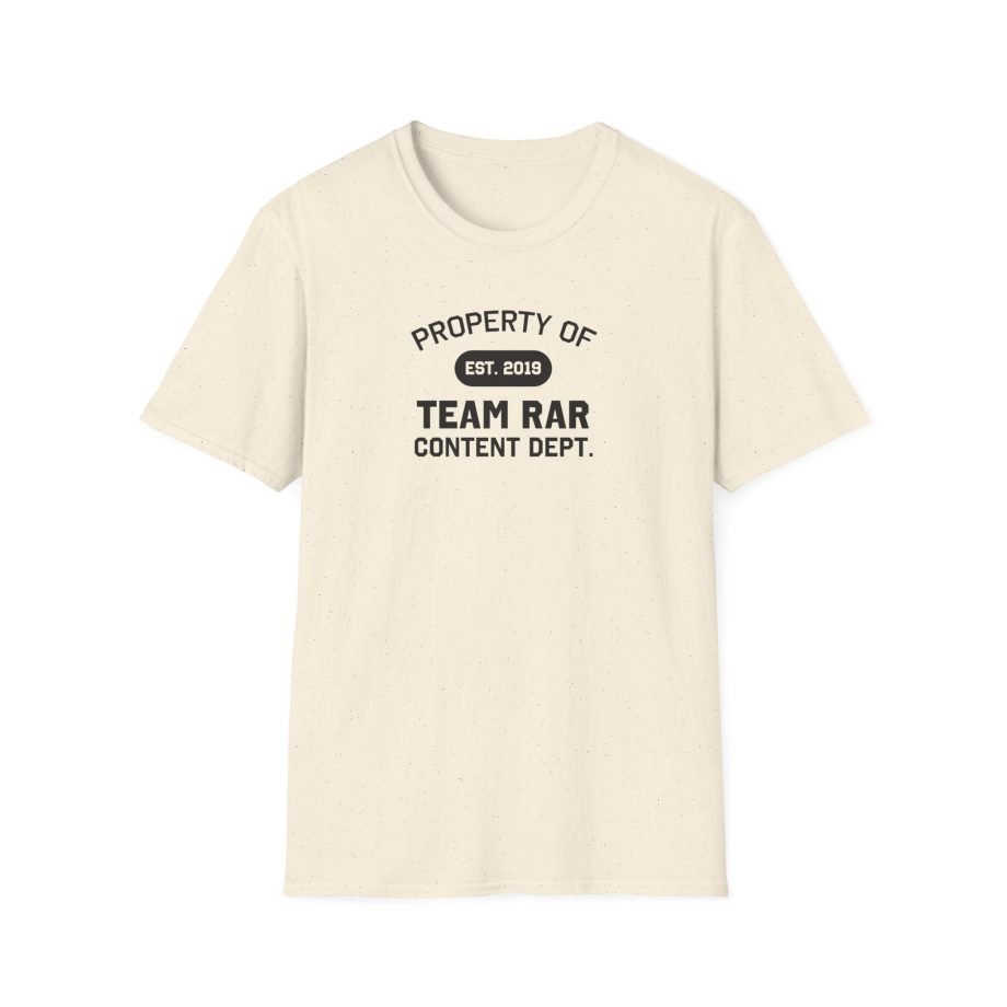 Team Rar Content Dept Unisex Softstyle T-Shirt