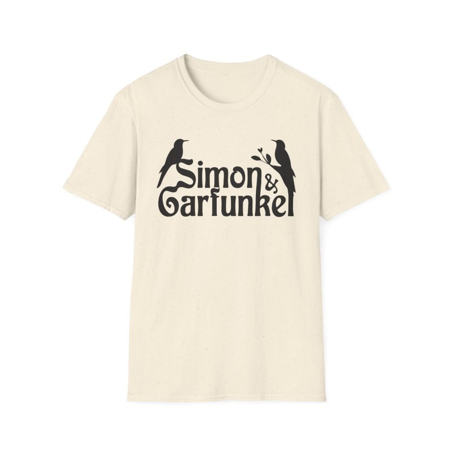 Simon and Garfunkel Birds Unisex Softstyle T-Shirt