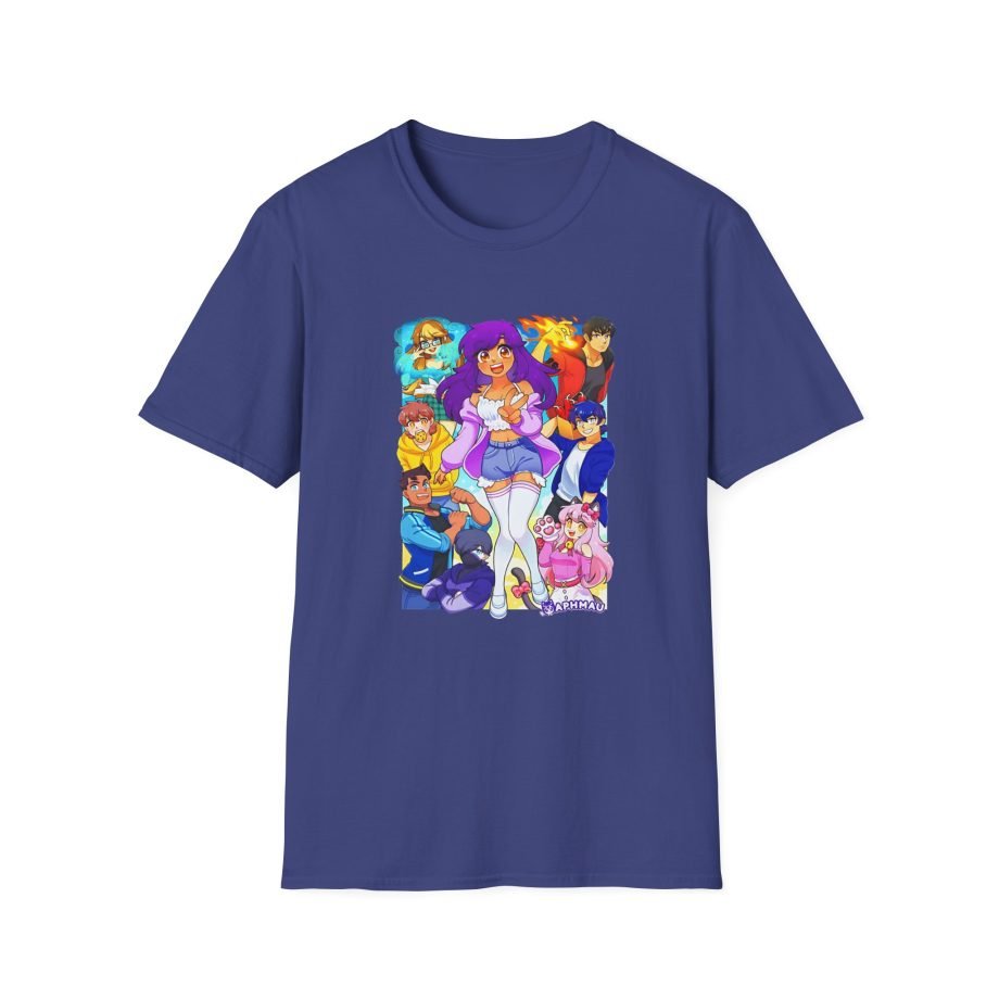 Aphmau & Friends Unisex Softstyle T-Shirt