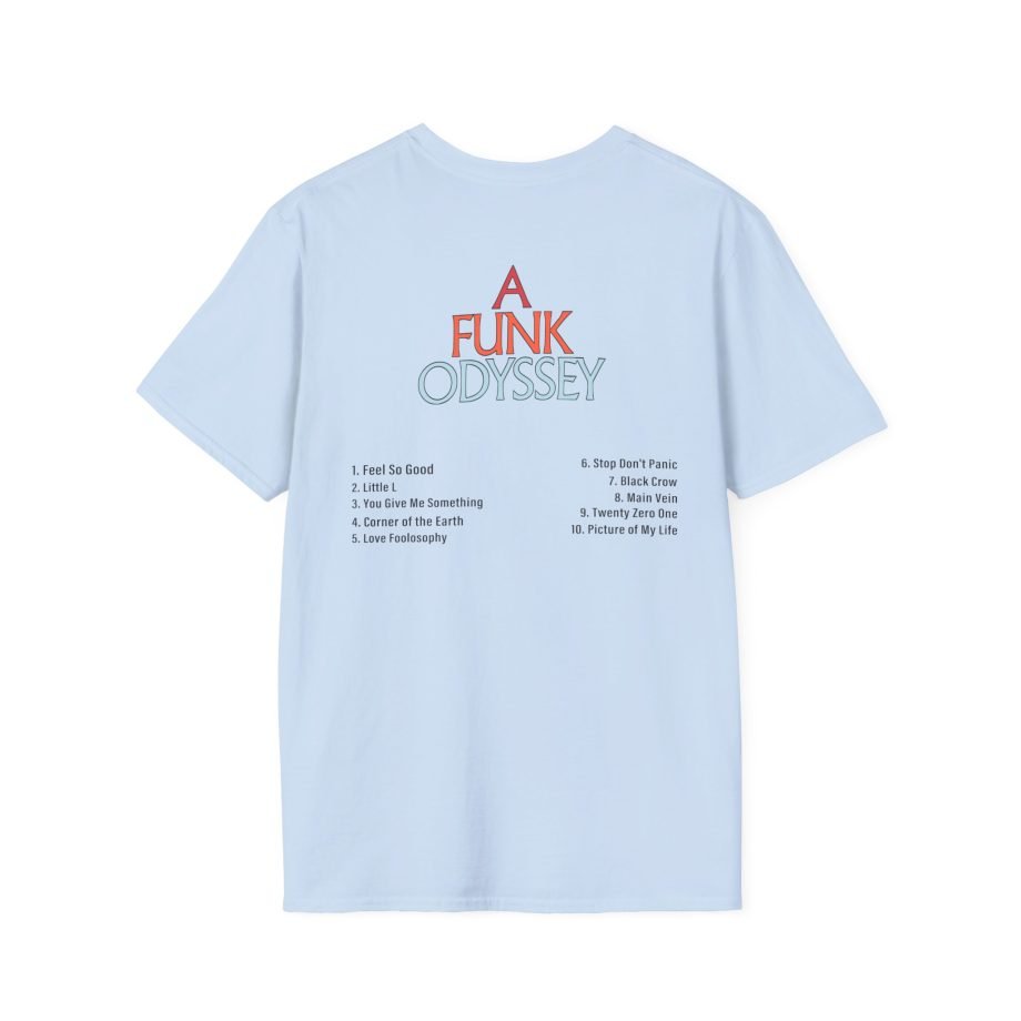J Funk Odyssey Tracklist Unisex Softstyle T-Shirt