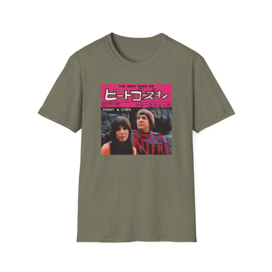 Sonny & Cher the Beat Goes on Japan Unisex Softstyle T-Shirt