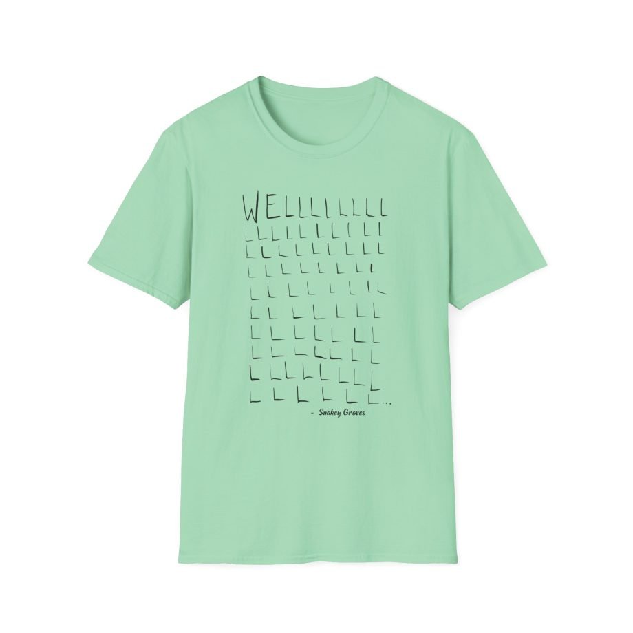 Shakey Graves WELLLL Unisex Softstyle T-Shirt