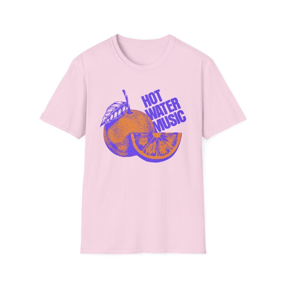 Hot Water Music Florida Orange Unisex Softstyle T-Shirt