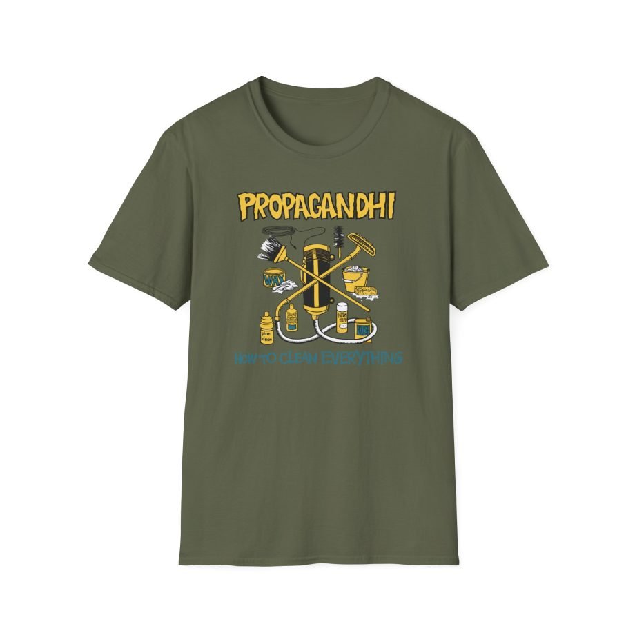 Propagandhi How To Clean Everything Unisex Softstyle T-Shirt