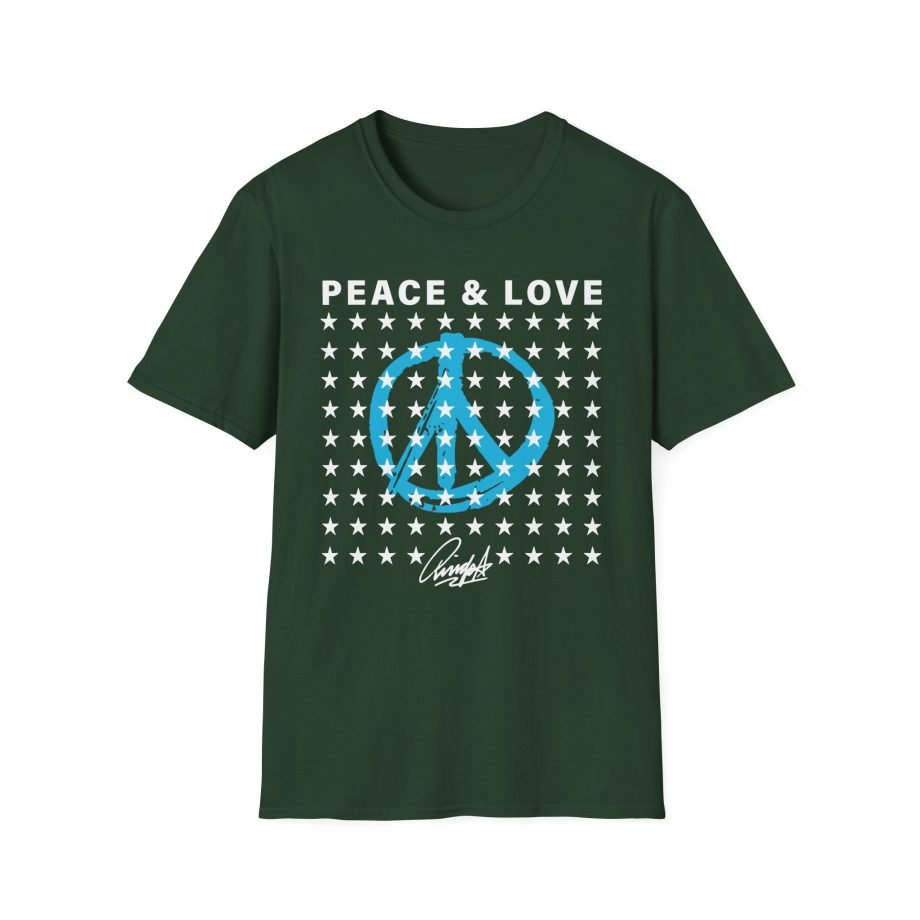 Ringo Starr Peace & Love Stars Unisex Softstyle T-Shirt