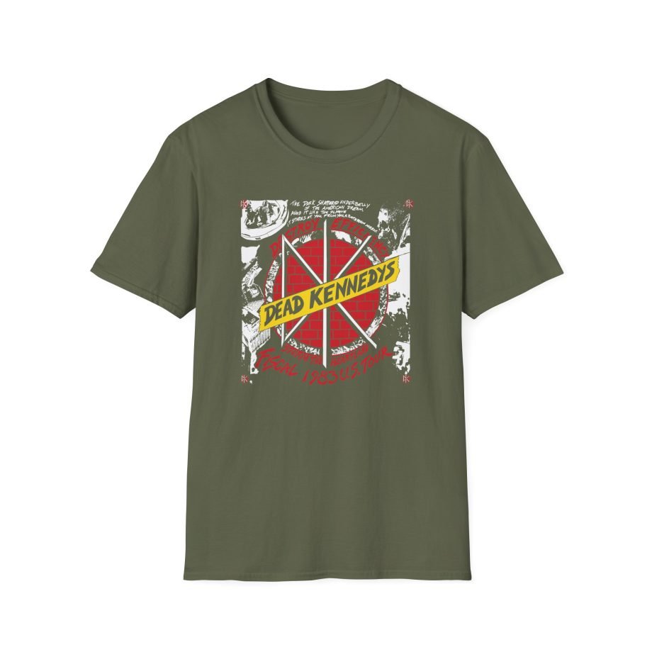 Dead Kennedys Destroy Efficiency 1983 Unisex Softstyle T-Shirt