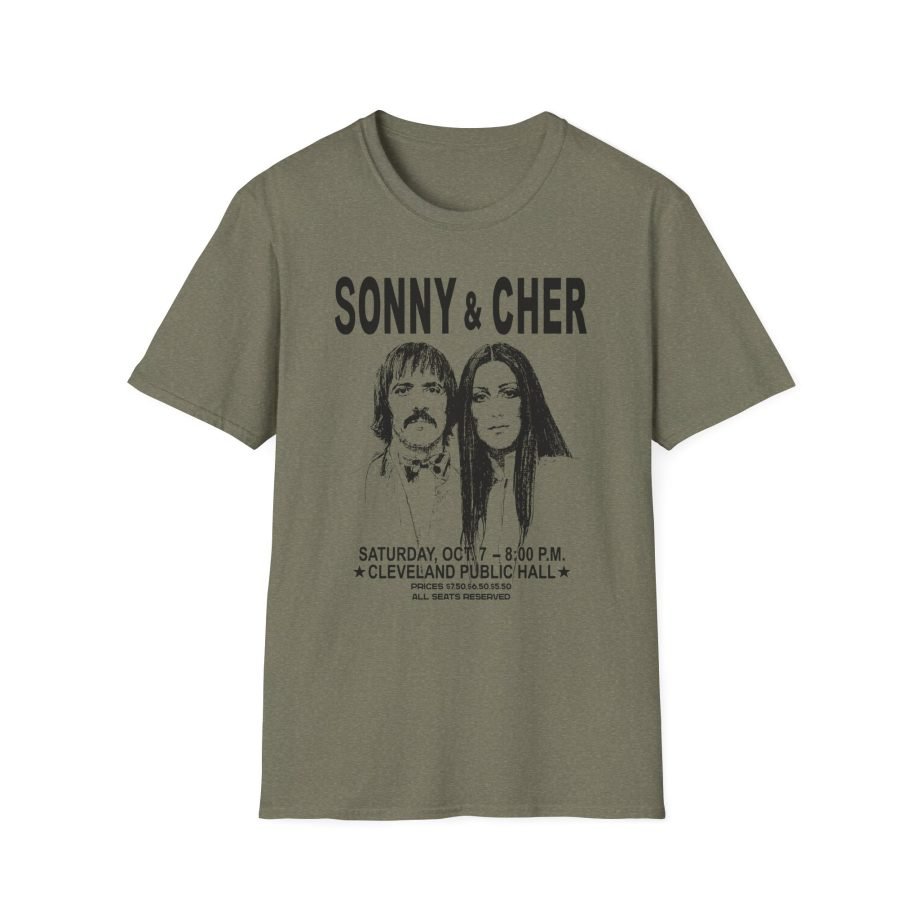 Sonny & Cher Cleveland Unisex Softstyle T-Shirt