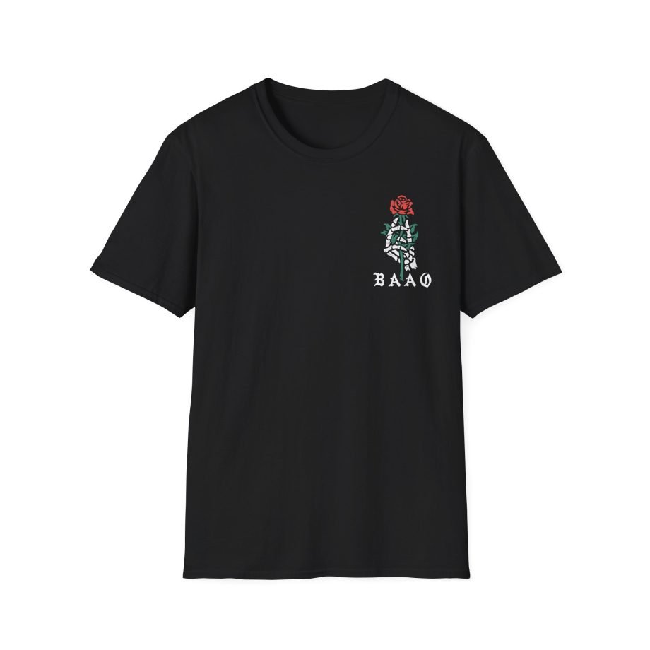 Being as an Ocean Skeleton Rose Unisex Softstyle T-Shirt