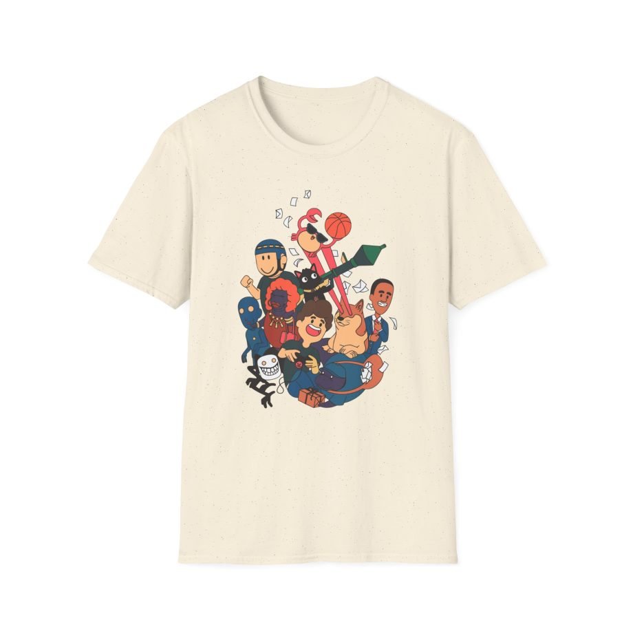 Denisdaily Unisex Softstyle T-Shirt