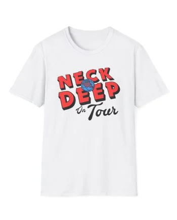 Neck Deep Slam Dunk 25 Tour Unisex Softstyle T-Shirt