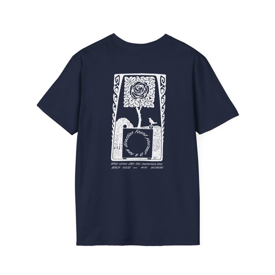 Beach House rose Unisex Softstyle T-Shirt
