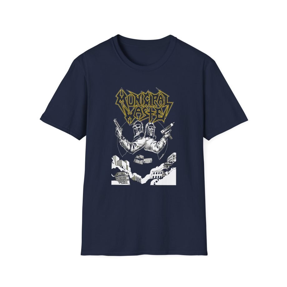 Municipal Waste Toxic Twins Unisex Softstyle T-Shirt