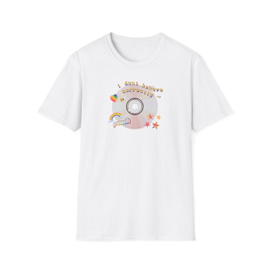 Peach Prc Fairy I Don't Behave Correctly Unisex Softstyle T-Shirt