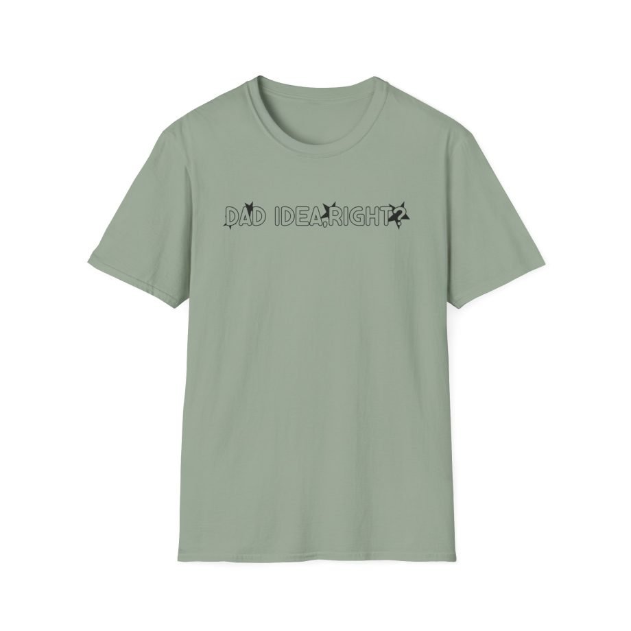 Olivia Rodrigo dad idea right? unisex softstyle t-shirt