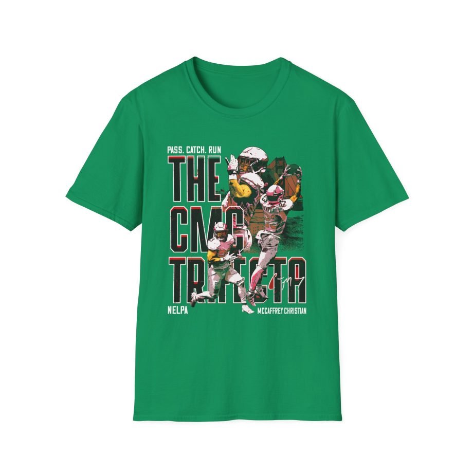Christian Mccaffrey Trifecta Unisex Softstyle T-Shirt