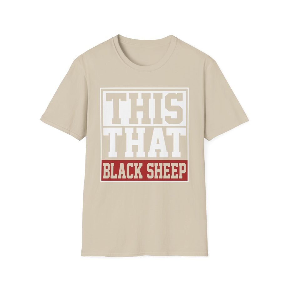 Black Sheep This That Unisex Softstyle T-Shirt