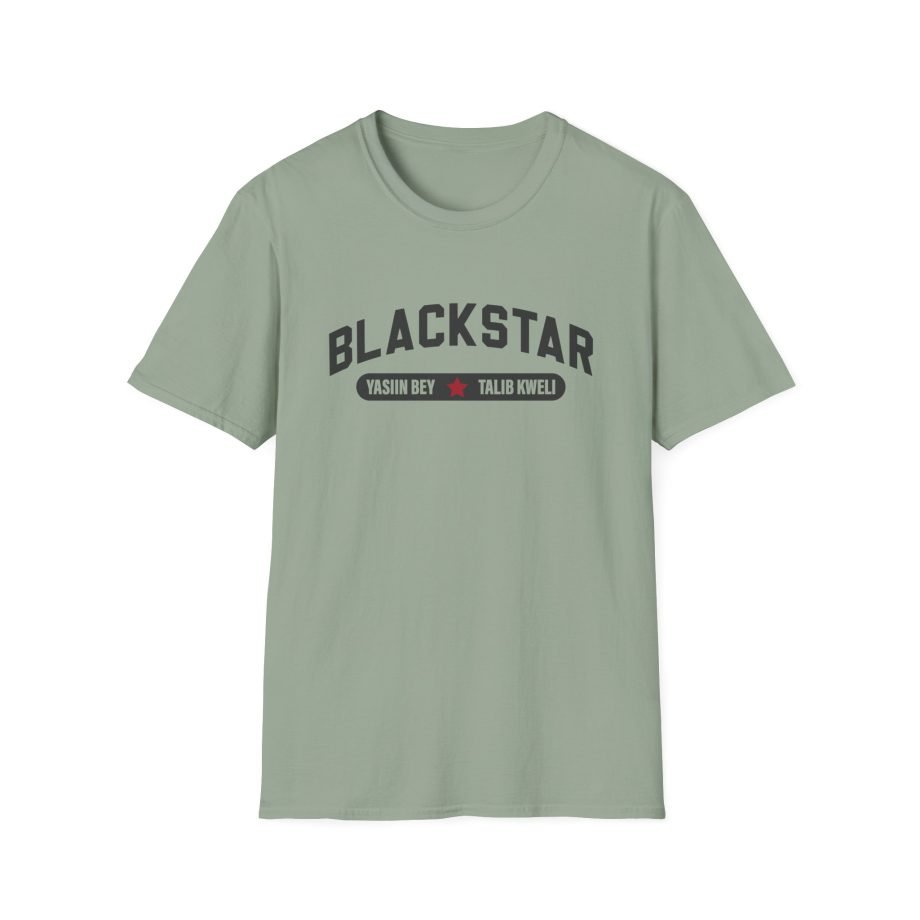 Black Star Varsity Unisex Softstyle T-Shirt