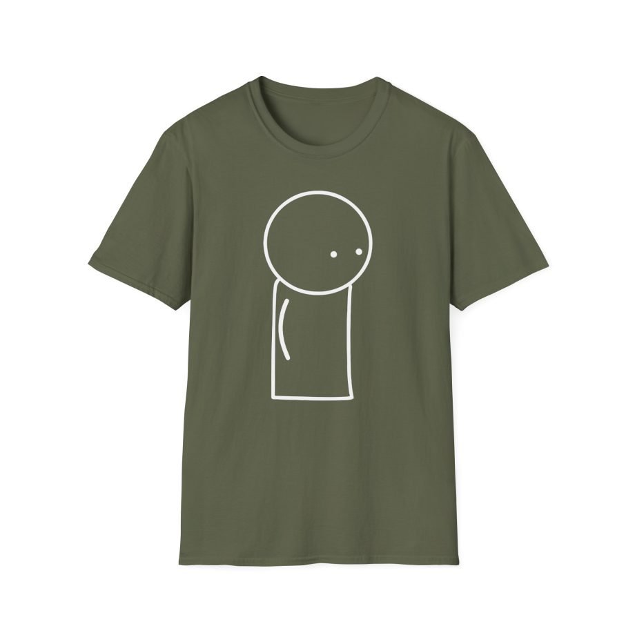 Oversimplified Character Unisex Softstyle T-Shirt