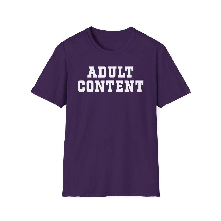 Pedro Pascal Adult Content Unisex Softstyle T-Shirt