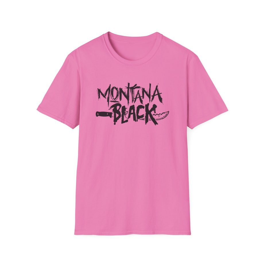 Montana Black Unisex Softstyle T-Shirt