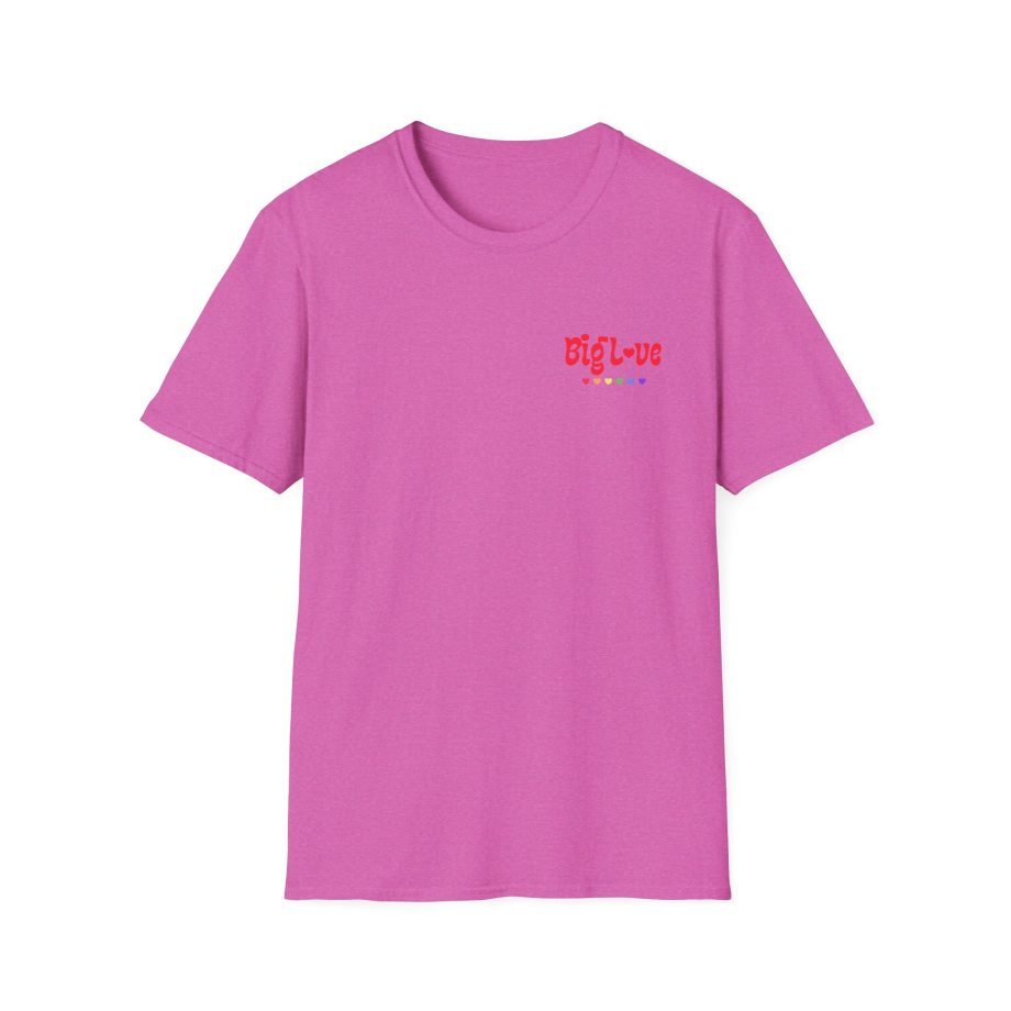 Erin Caldwell Pride BIG LOVE Unisex Softstyle T-Shirt