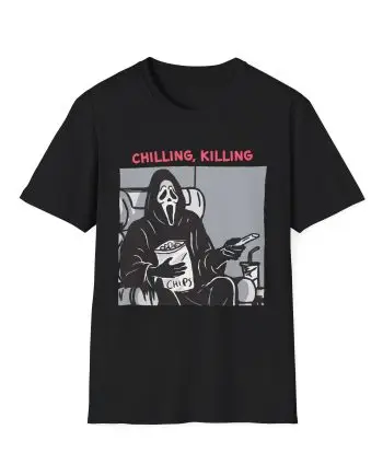 Ghostface Chillin' Killin Unisex Softstyle T-Shirt