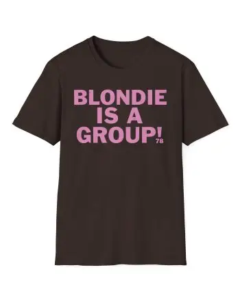 Blondie is a Group Unisex Softstyle T-Shirt