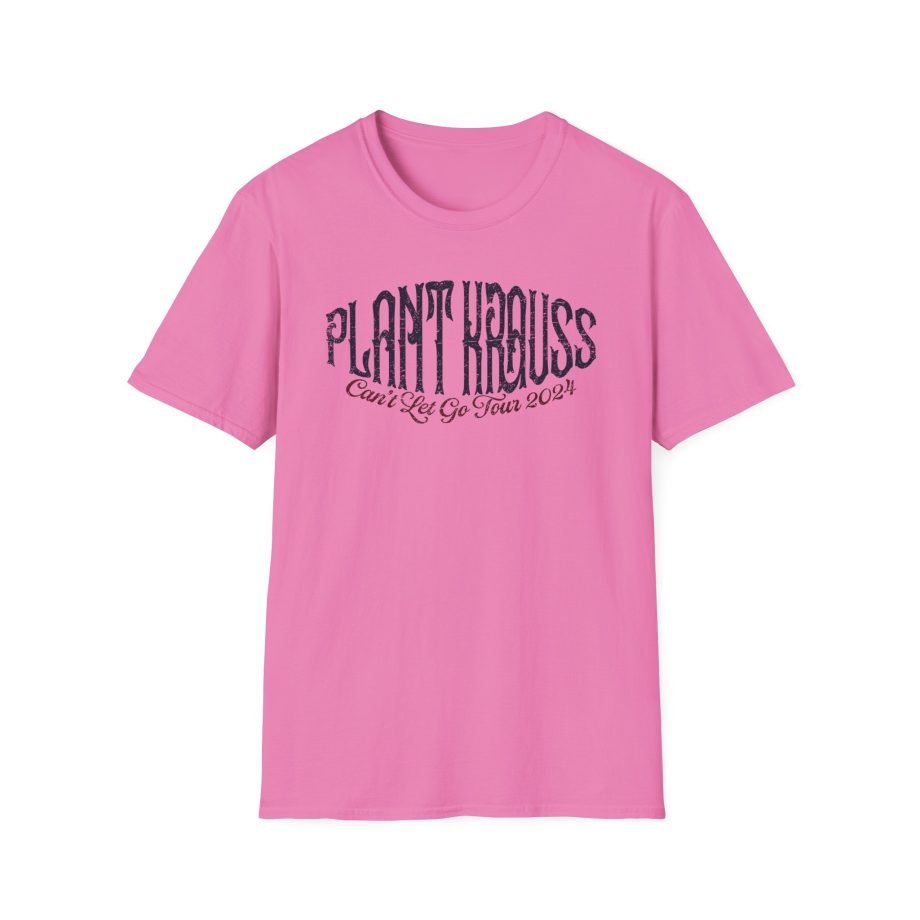 Robert Plant Inflated Type Unisex Softstyle T-Shirt