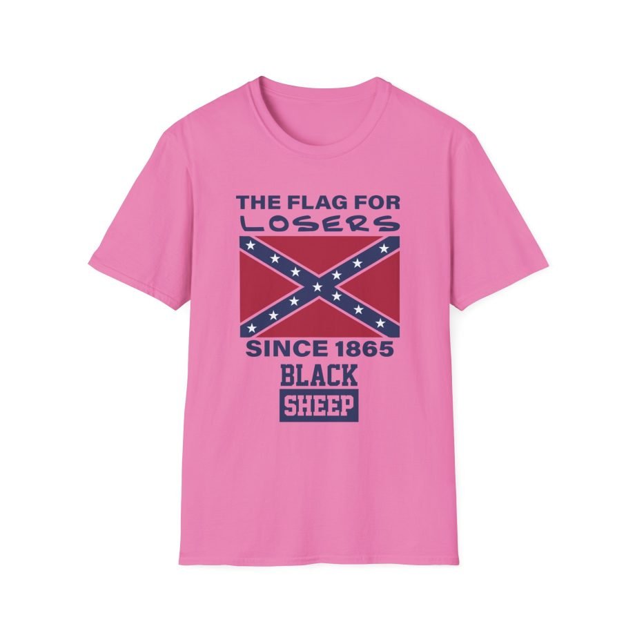 Black Sheep the Flag for Looser Unisex Softstyle T-Shirt