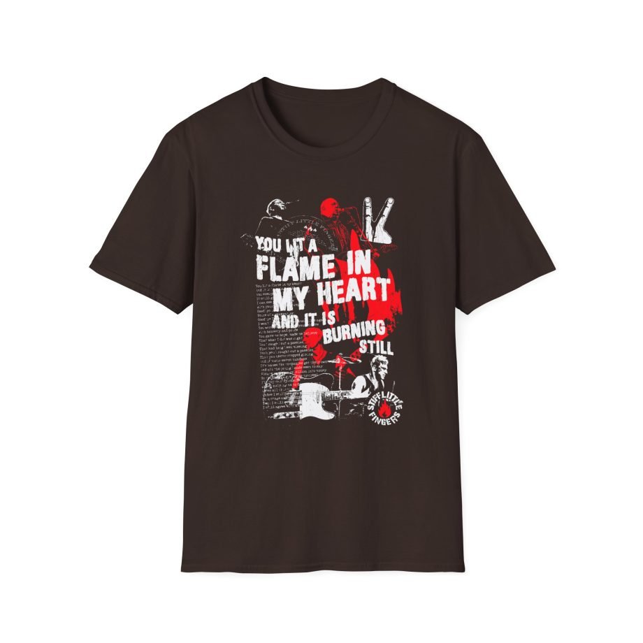 Stiff Little Fingers Strummerville Unisex Softstyle T-Shirt