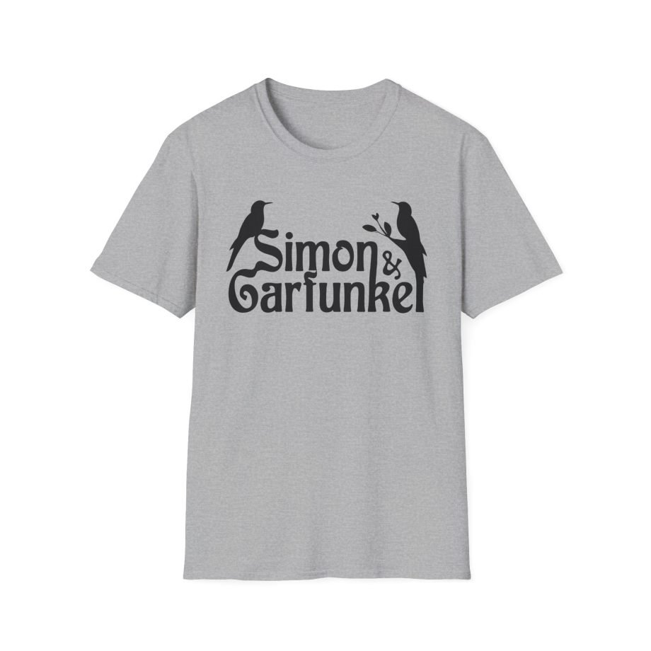 Simon and Garfunkel Birds Unisex Softstyle T-Shirt