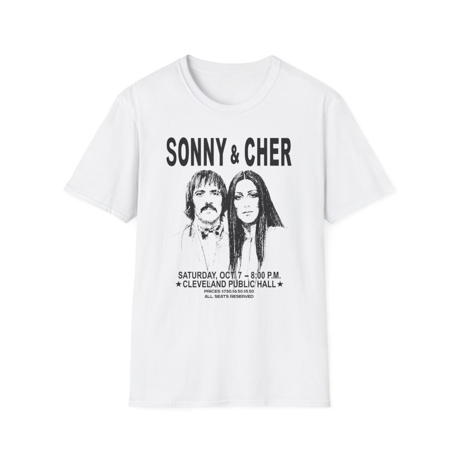 Sonny & Cher Cleveland Unisex Softstyle T-Shirt
