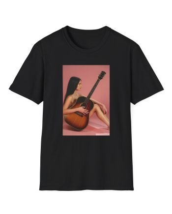 Kacey Musgraves Guitar Photo Unisex Softstyle T-Shirt
