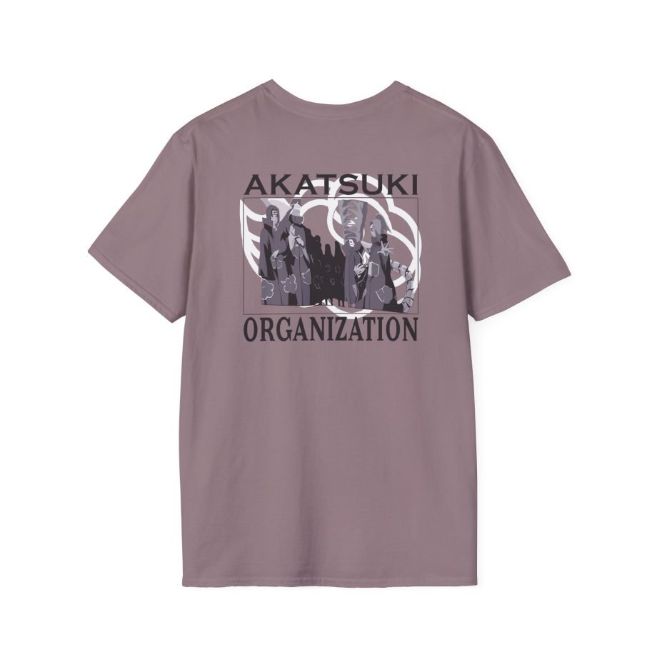 Naruto Akatsuki Organization Tonal Portrait Unisex Softstyle T-Shirt
