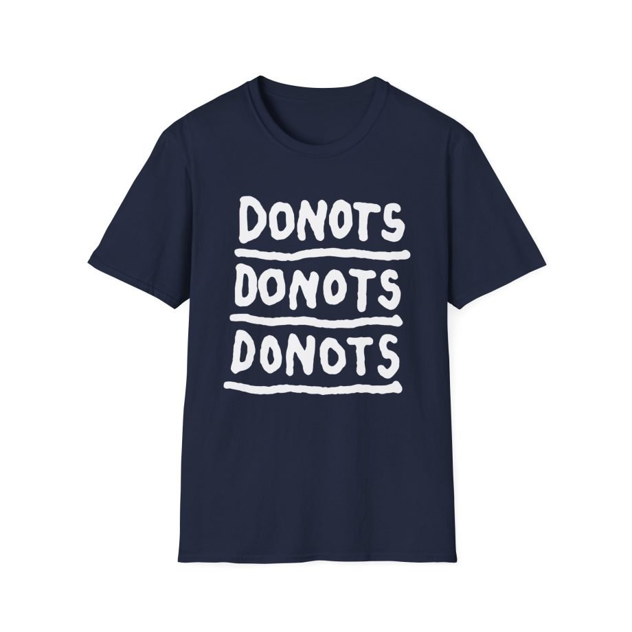 Donots Triple Logo Unisex Softstyle T-Shirt