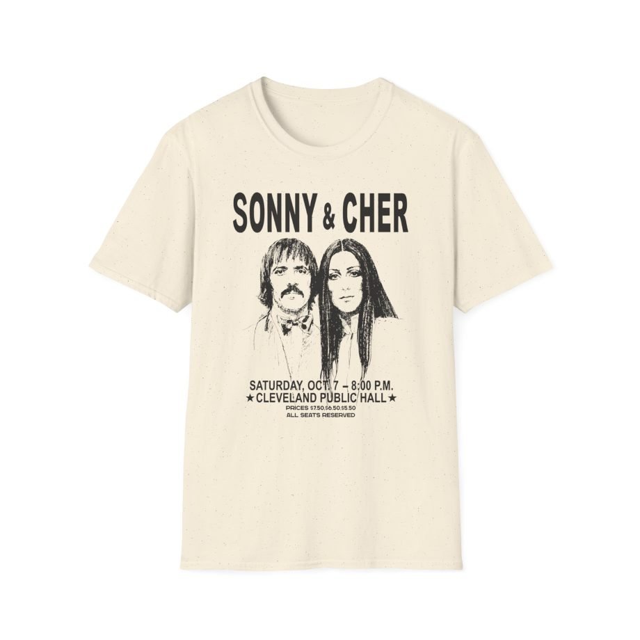 Sonny & Cher Cleveland Unisex Softstyle T-Shirt