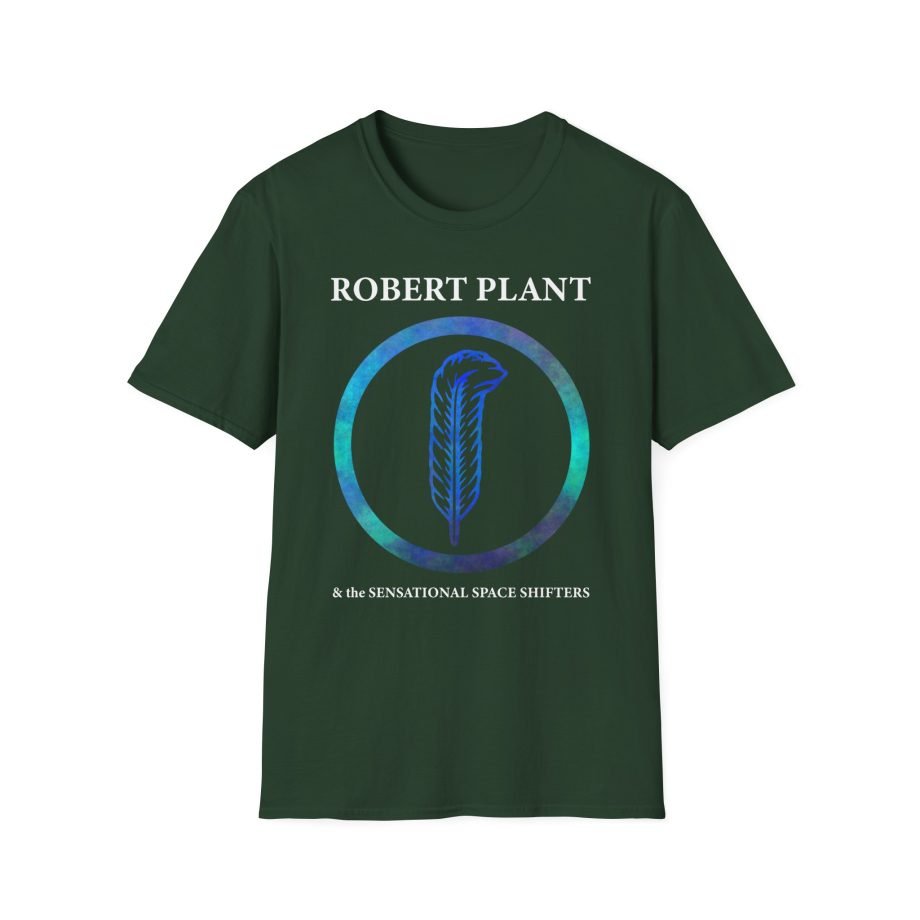 Robert Plant Carry Fire Us September Tour Dates Unisex Softstyle T-Shirt