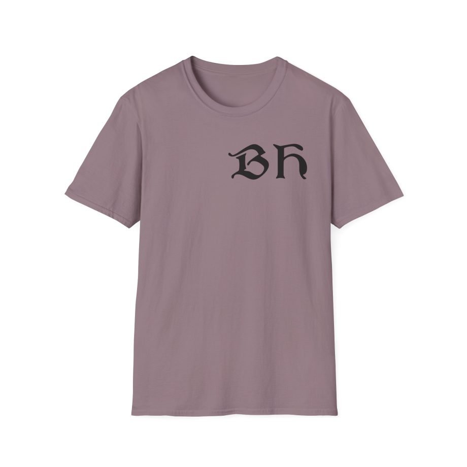 Beach House Rose Stained Glass Unisex Softstyle T-Shirt
